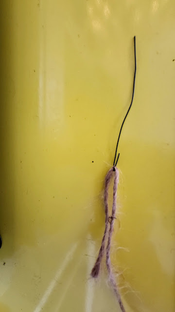 Cork patriotic Tree Garland. Share NOW. #garland #eclecticredbarn #corks #patriotic #decor